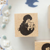 Cotori Cotori Rubber Stamp - Girl & Bear