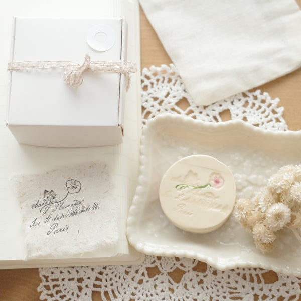 Jesslynnpadilla rubber stamp - Ceramic-Flower