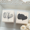 Nonnlala rubber stamp - Botanical A (set of 2)