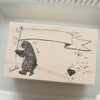 Nonnlala rubber stamp - Black bear