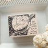 Nonnlala rubber stamp - Flying Squirrel