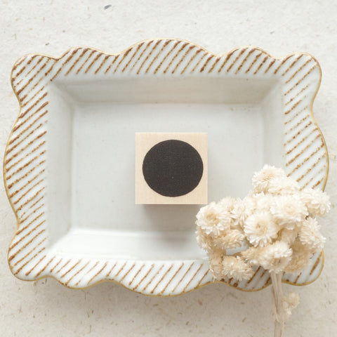 Nonnlala rubber stamp - Round
