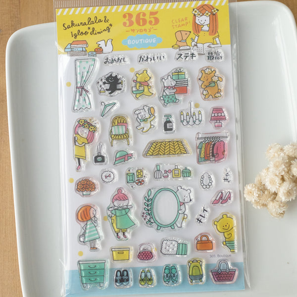 Sakuralala Clear Stamp - 365 Boutique