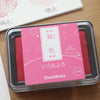 Shachihata Japanese Color oil-based Ink Pad - Momo (桃色)