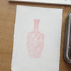 Shachihata Japanese Color oil-based Ink Pad - Toki (鴇色)