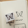 Yohaku rubber stamp - Butterfly