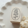 Hutte Paper Works Stamp - Birthday flowers