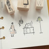 ma7stamp rubber stamp - Miss Fumiko 3