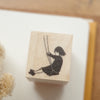 ma7stamp rubber stamp - Little Fumiko Swing