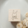 BOUS stamp - Pointing Rabbit