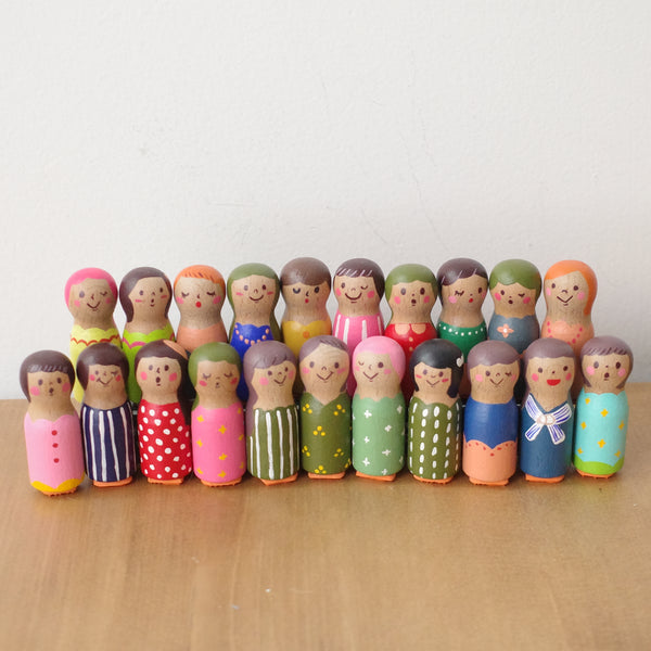 Cotori Cotori Rubber Stamp - Kokeshi