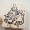 Krimgen rubber stamp - Christmas tree