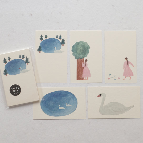 Necktie Card Set - Lake