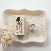 Necktie Rubber Stamp - Work stamp set 