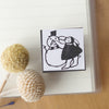 Kocka Stamp - Snowman