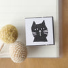 Kocka Stamp - Black cat