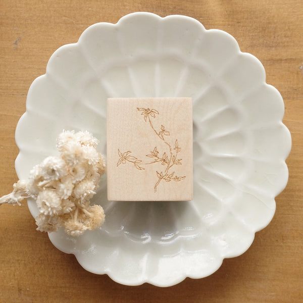 Jesslynnpadilla rubber stamp - Forsythia Branch Stamp
