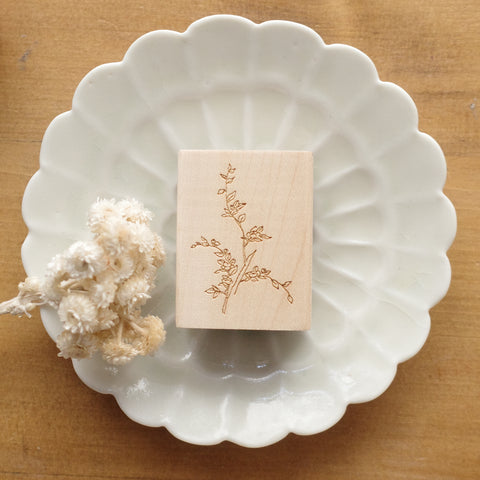 Jesslynnpadilla rubber stamp - Rose of Sharon Branch Stamp