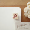 Littlelu rubber stamp - 1cm x 1 cm