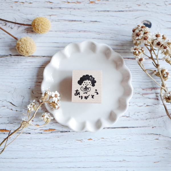 Hankodori stamp - Arigatou 2