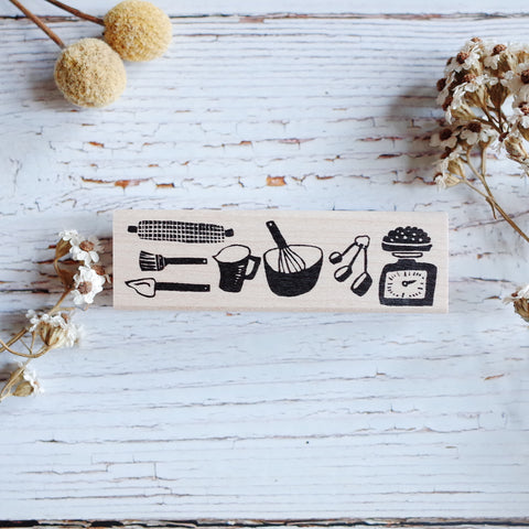Hankodori stamp - Baking tools