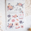 MU Print-On Sticker - Flower Series 40-Moonlight Colors