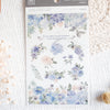 MU Print-On Sticker - Flower Series 39-Cheng Blue Rose