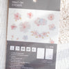MU Print-On Sticker - Flower Series 13 - Pink Spring Flowers