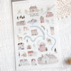 MU Print-On Sticker - Illustrator Series 67 - Travel Map