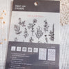 MU Print-On Sticker - Flower Series 55 - Collection Botanical Garden