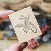 Keibunsha - Rubber Stamp - Bicycle series - Squirrel