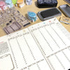 Nonnlala Clear Stamp - Schedule