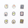 Papier Platz x Kurogoma Flake Stickers - Painting