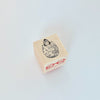 Akamegane stamp - Mushroom Boy and Girl (Pre-order)