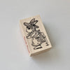 Akamegane stamp - The Earlybird and the Bookworm (Pre-order)