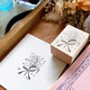 Nonnlala rubber stamp - Lily of the valley