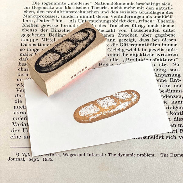 Redbug rubber stamp - Baguette