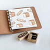 Redbug rubber stamp - Baguette