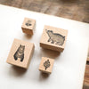 Keibunsha - Match Box Stamp set (Bear forest)