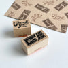 Redbug rubber stamp - Chocolate