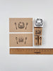 Redbug rubber stamp - Small cutlery set