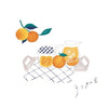 A．La．Carudou - Fruit garden mini card letter set