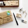Knoop Rubber Stamp - Handle with care