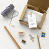 Knoop Rubber Stamp - Handmade