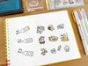 Sakuralala Clear Stamp - 365 Apr release series (set of 3)