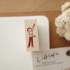 Littlelu rubber stamp - Daily A