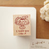 Littlelu rubber stamp - Daily C