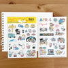 Sakuralala Clear Stamp - 365 Mar release series (set of 3)
