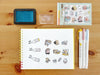 Sakuralala Clear Stamp - 365 Apr release series (set of 3)