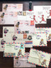 Mic Moc - Mini Postcard/Journal Card Set  - JC007 'Petite Carte Postale'